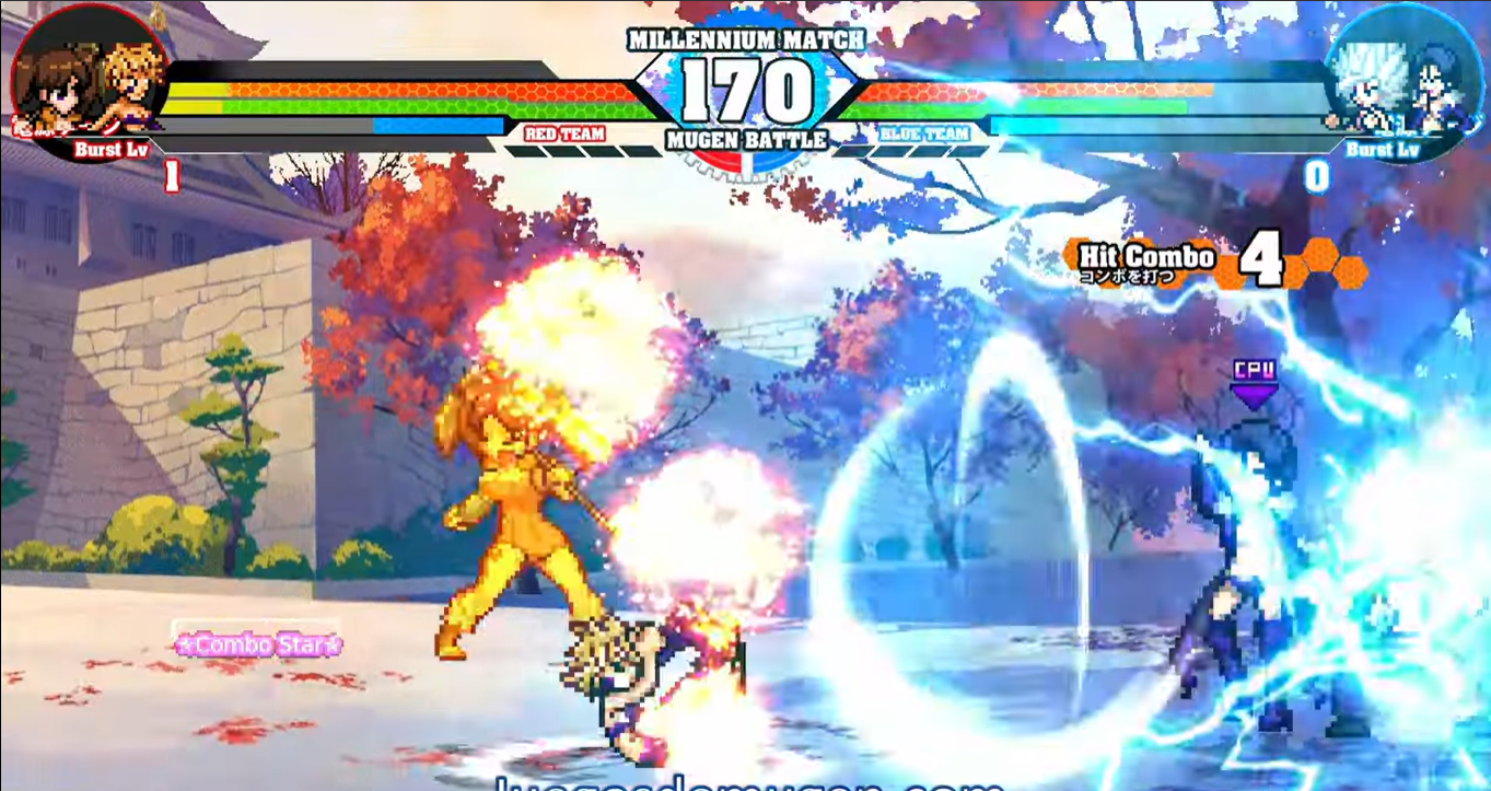 Shonen Jump MUGEN V3 captura 3